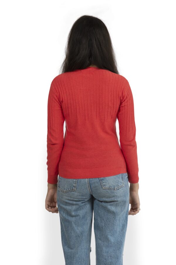 KALPANA Round neck self design women's pullover - Image 4