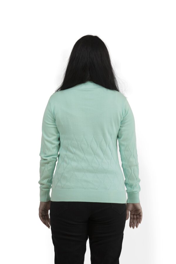 KALPANA Round neck self design pullover - Image 5