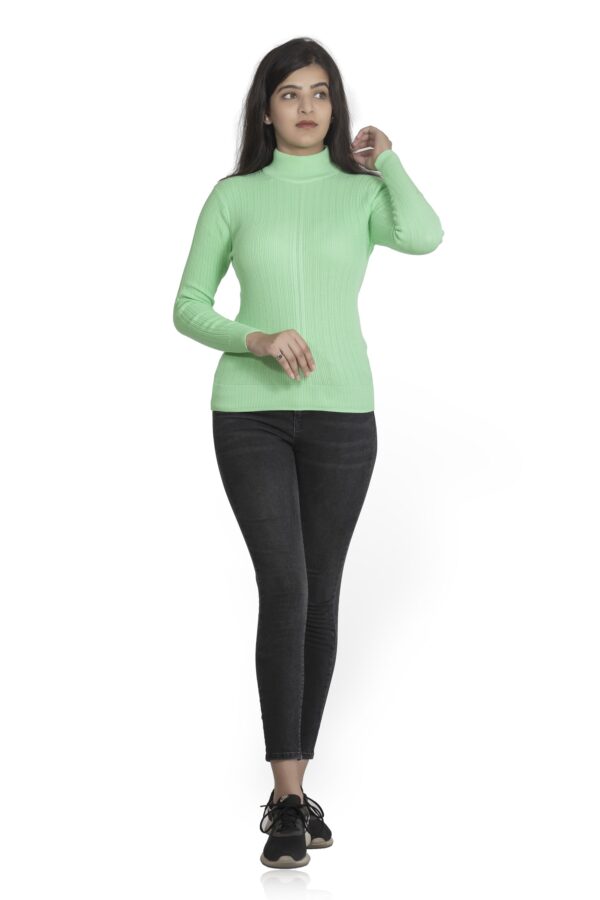 KALPANA Turtle neck body hugging pullover - Image 2