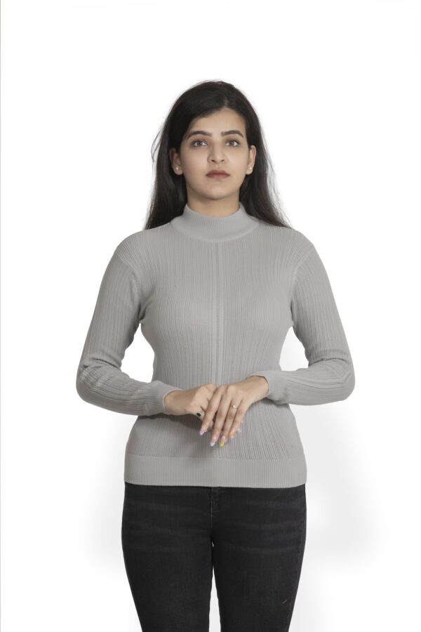 KALPANA Turtle neck body hugging pullover - Image 8