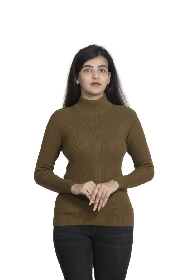 KALPANA Turtle neck body hugging pullover - Image 6