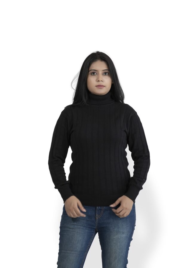 KALPANA High neck self design pullover - Image 7