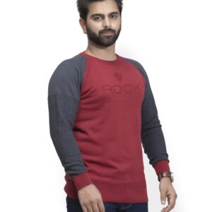 BRATS Reglan Sleeve two coloured sweater