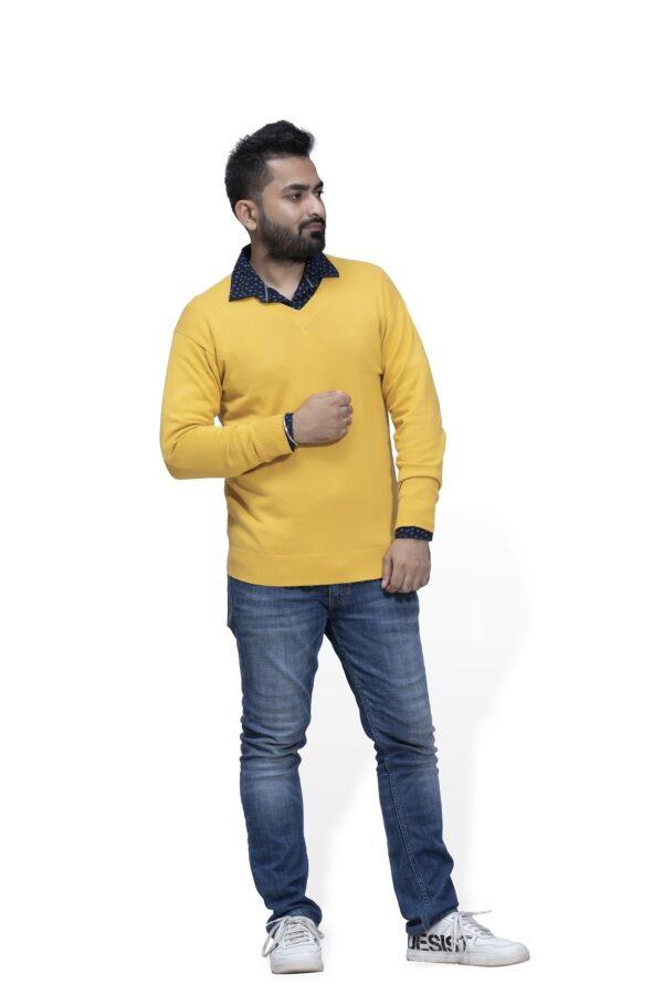 BRATS V-Neck Smart Casual Pullover - Image 8