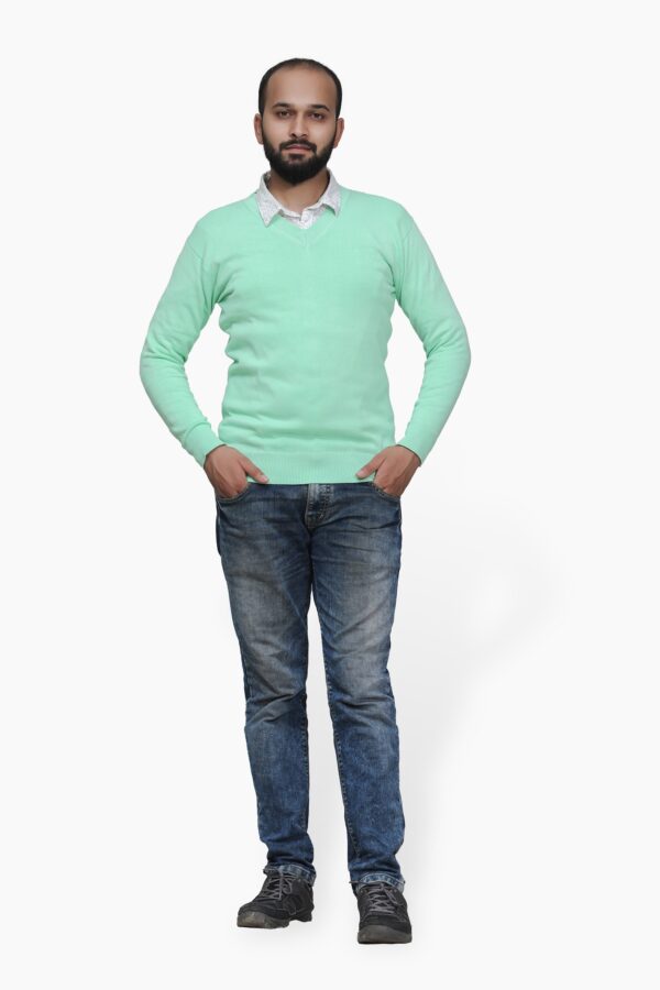 BRATS V-Neck Smart Casual Pullover - Image 7
