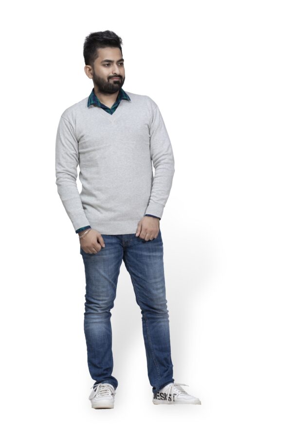 BRATS V-Neck Smart Casual Pullover - Image 2