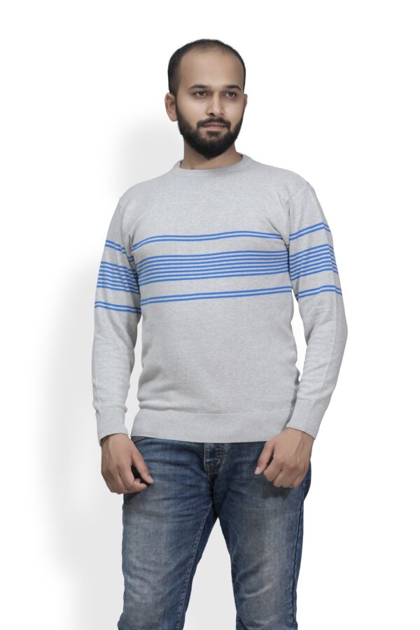 BRATS Round neck pullover with striper - Image 7