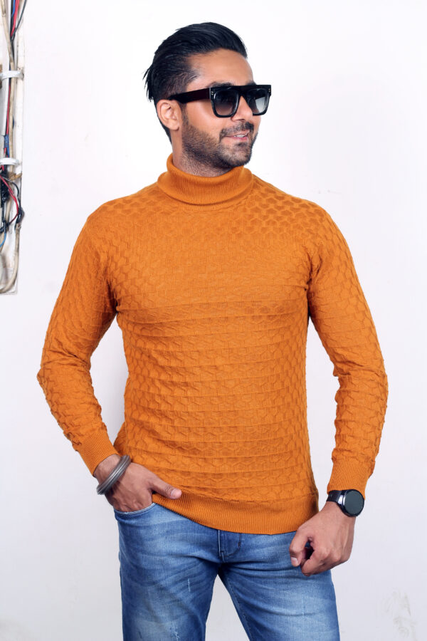 BRATS High neck self design pullover - Image 2